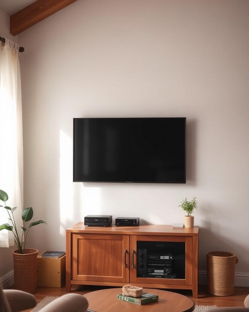 TV Mounting work example